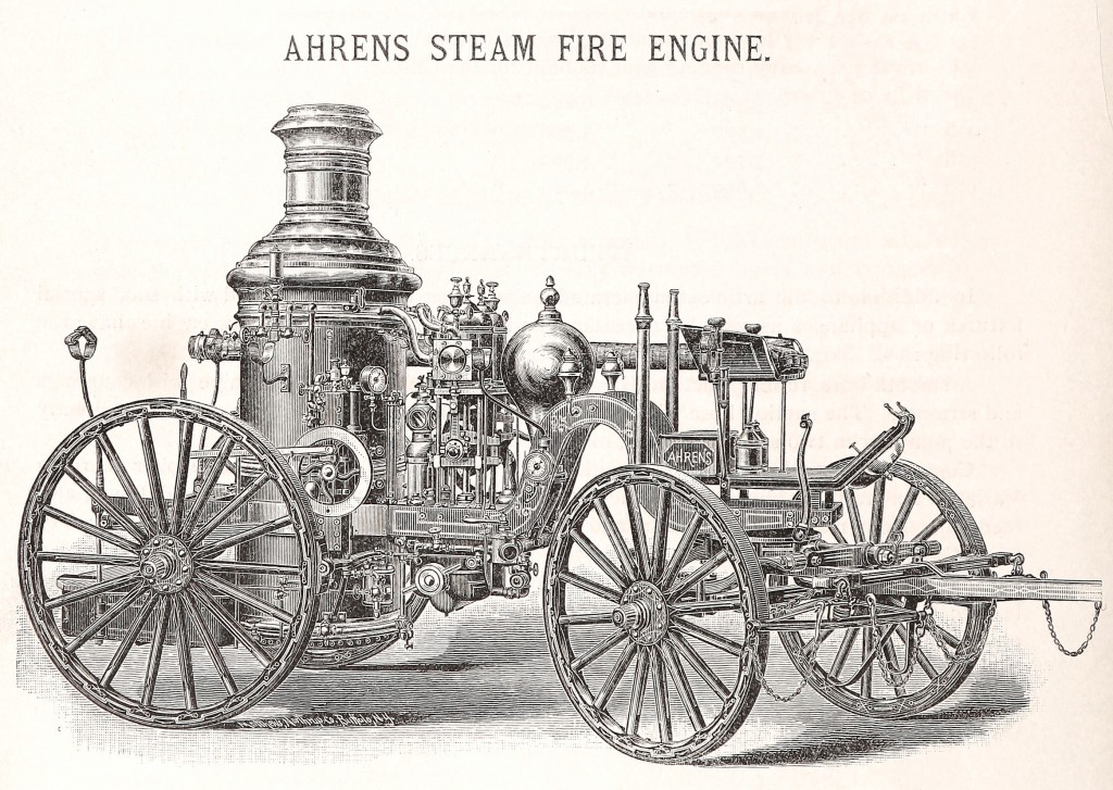 Ahrens Fire Engine 1892