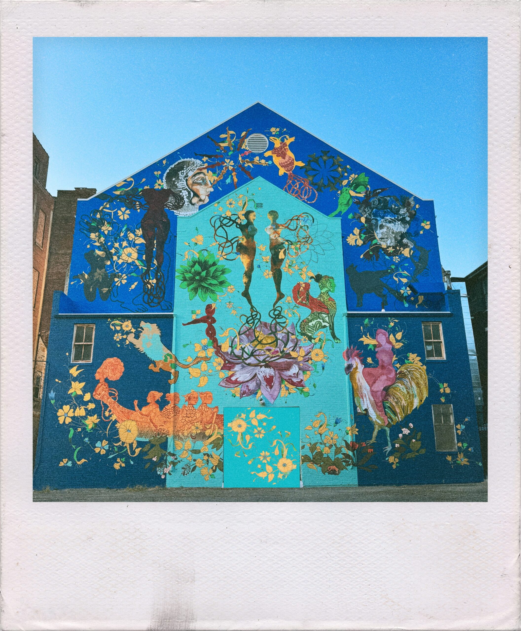 Shahzia Sikander "Commons" mural