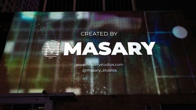 Massively Distributed installation by MASARY. Photo by J. Miles Wolf.
