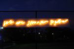 Switch On Avondale, permanent light-based installations, are now installed along the Hirsch Recreation Center's trails. Photo by Sandra Okot-Kotber. We are Stronger Together
