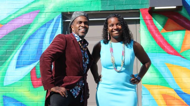 Cedric Michael Cox and Adoria Maxberry.