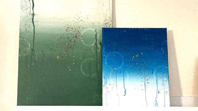 Sea above and below by Heather Tackett